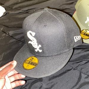 New Era 59FIFTY white Sox